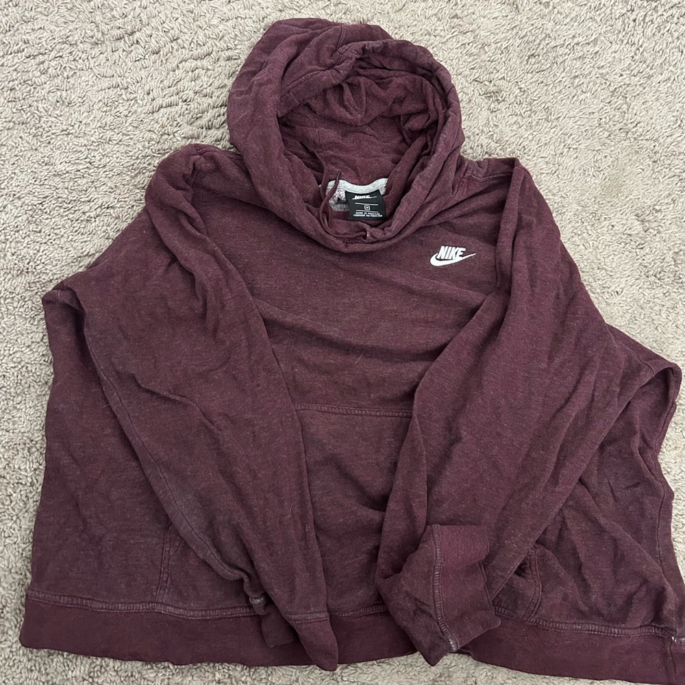 Nike Women's Burgundy Hoodie